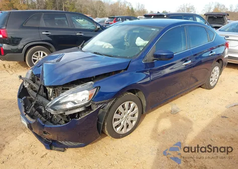 2018 Nissan Sentra S z USA, uszkodzony, nr VIN 3N1AB7AP1JY331229